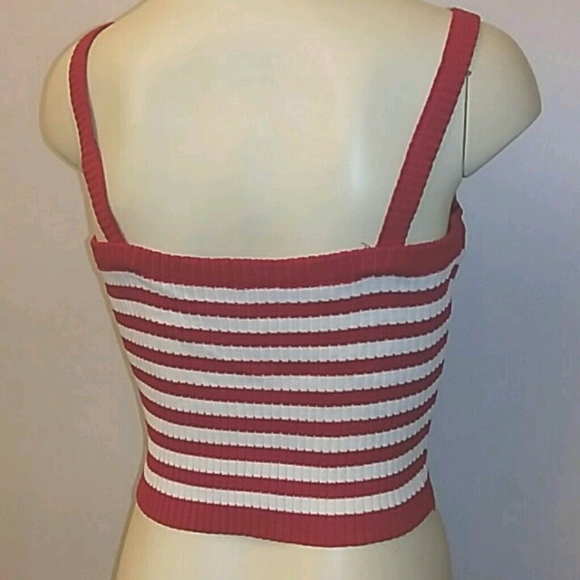 Knit Striped Tank Top - Picture 3 of 4